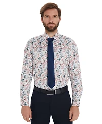 Bar Iii Men's Garden Floral Printed Dress Shirt, Macy's Exclusive