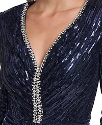 Eliza J Women's Social Long-Sleeve Dress