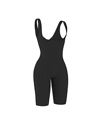 Leonisa Women's Undetectable Step-In Mid-Thigh Body Shaper