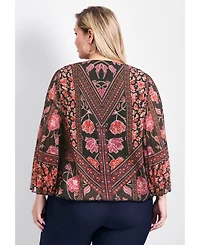 Avenue Women's Harmony Pleat Sleeve Top