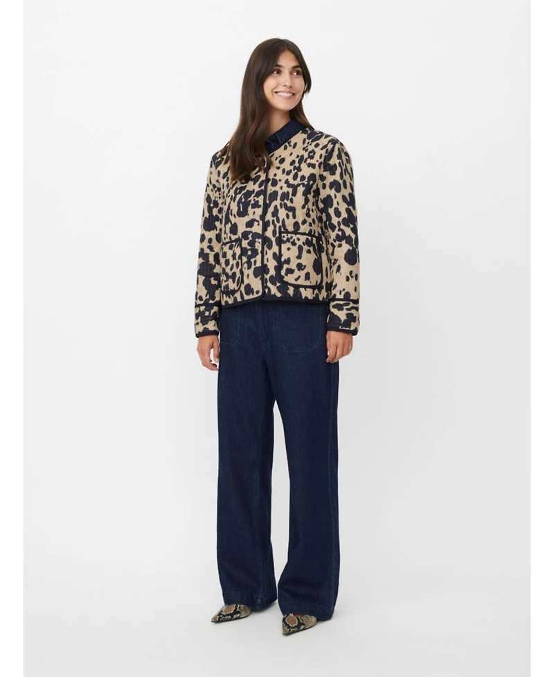 Masai Copenhagen Women's Javira Long Sleeve Animal Print Jacket