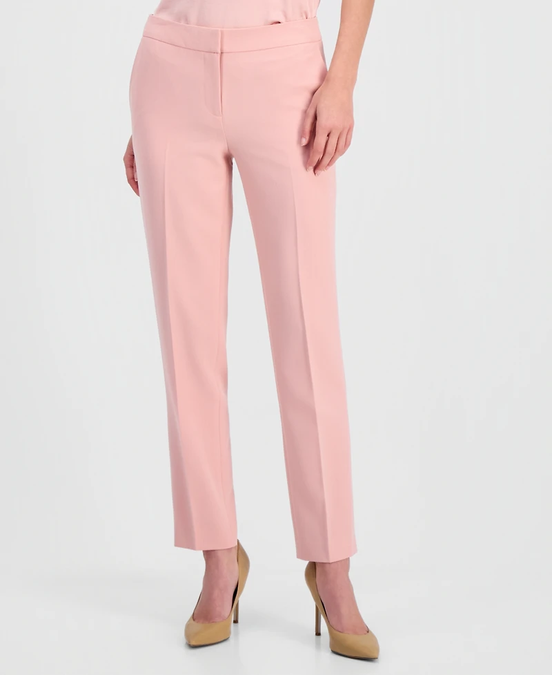 Bar Iii Women's Bi-Stretch Straight-Leg Dress Pants, Created for Macy's