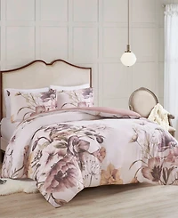 Madison Park Cassandra Cotton 3-Pc. Duvet Cover Set