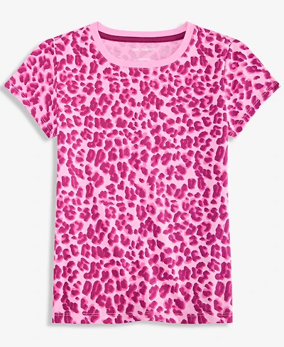 Epic Threads Girls 5-20 Short-Sleeve Leopard-Print T-Shirt, Macy's Exclusive
