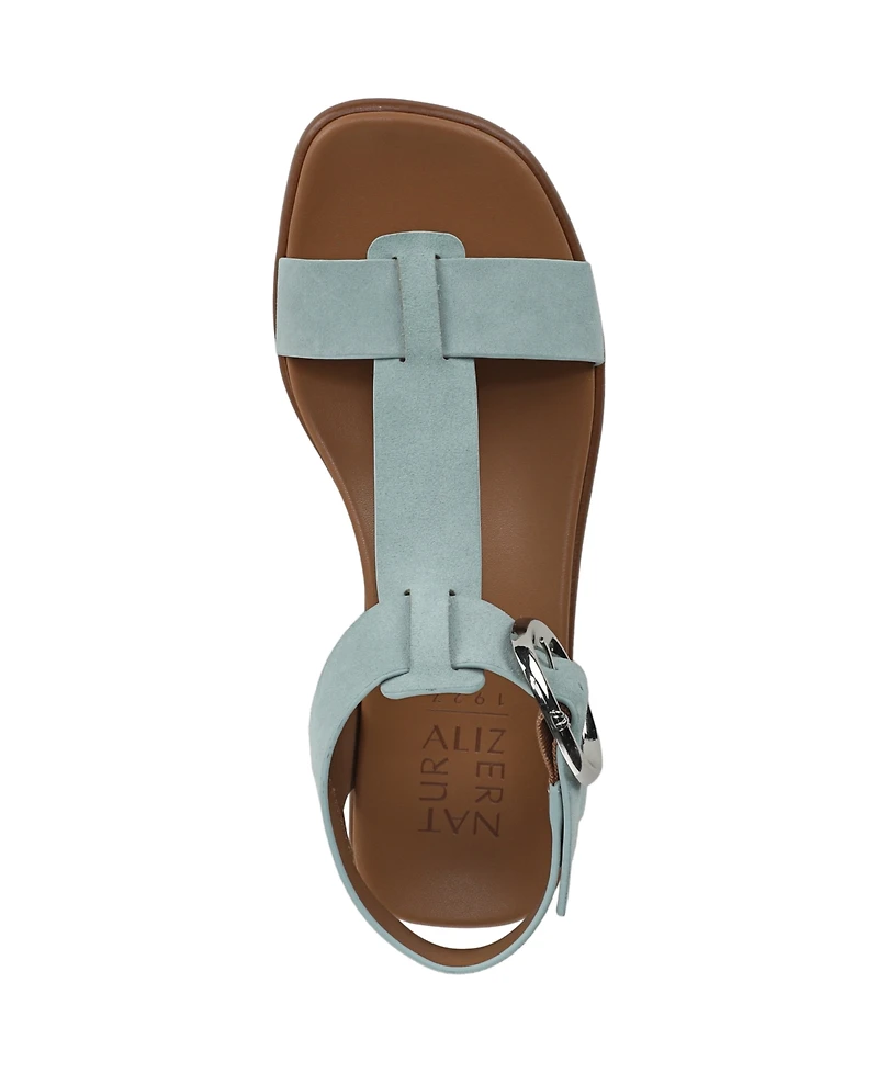 Naturalizer Women's Brandy T-Strap Block Heel Sandals