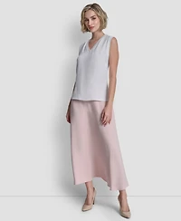 Dkny Women's V-neck Sleeveless Top