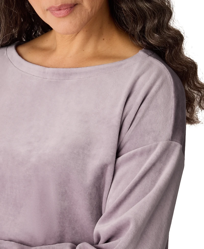 Eileen Fisher Women's Boxy Bateau Neck Top