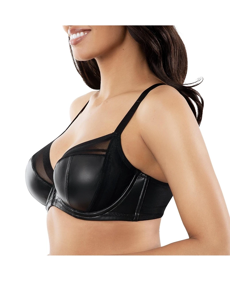 Parfait Women's Stevie Unlined Wired Cosplay-Inspired Bra, Black