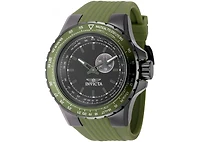 Invicta Men's 49729 Aviator Quartz VD72 Black Dial Watch