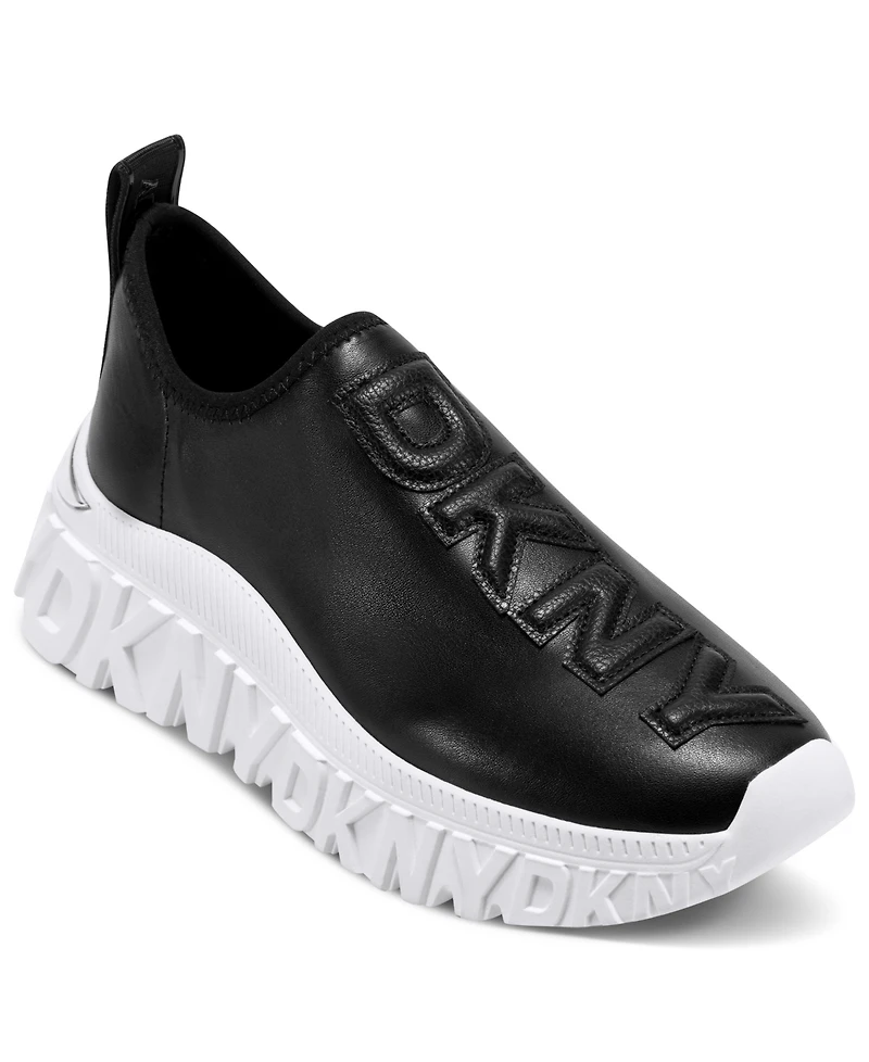 Dkny Women's Lillie Slip On Wedge Sneakers
