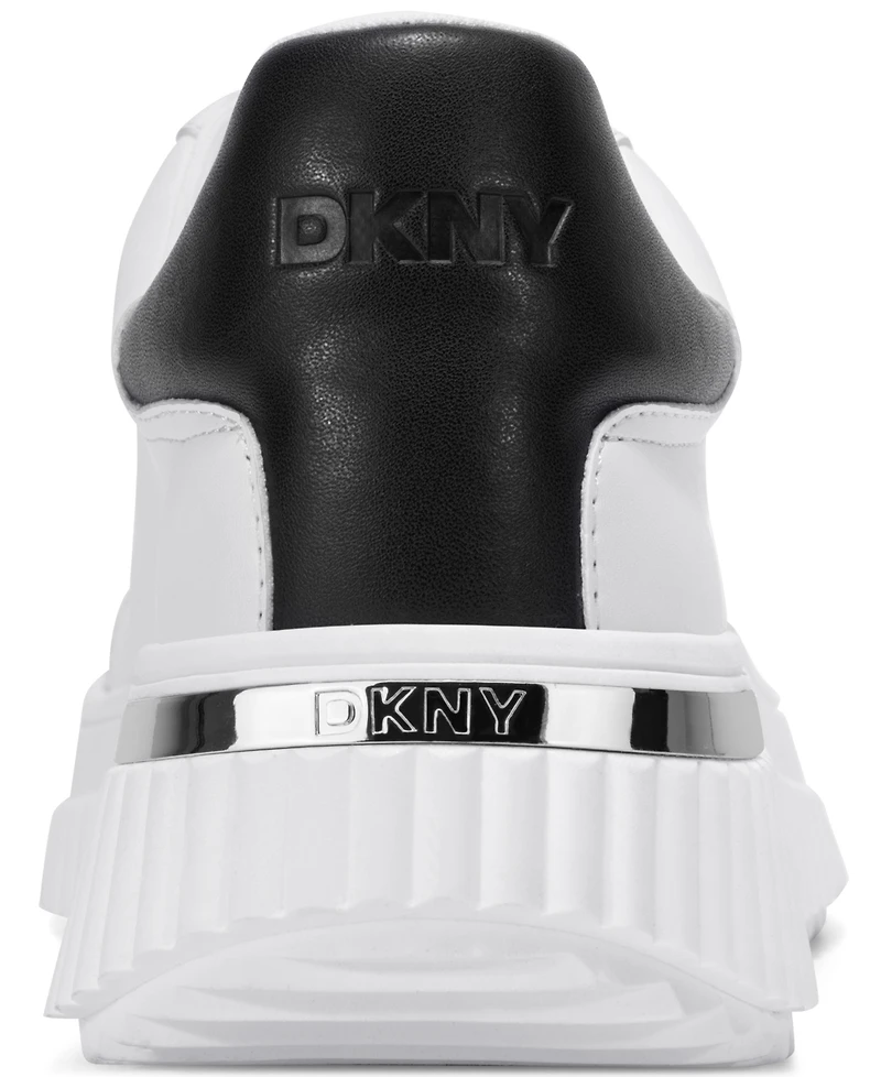 Dkny Women's Lobeco Lace Up Platform Sneakers