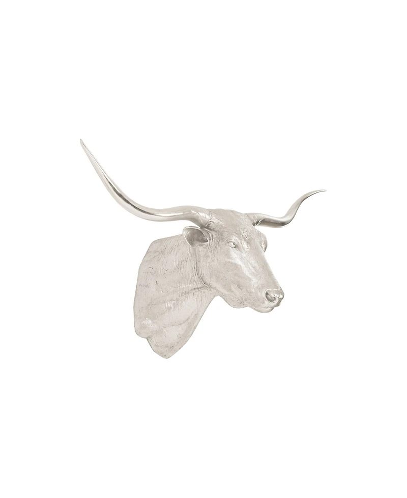 Phillips Collection Longhorn Bull Leaf Resin Wall Art