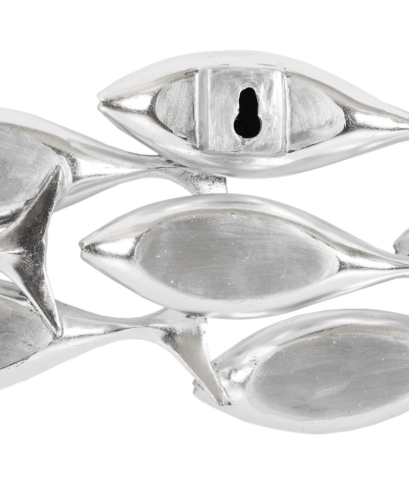 Phillips Collection School of Fish Resin Leaf Wall Art