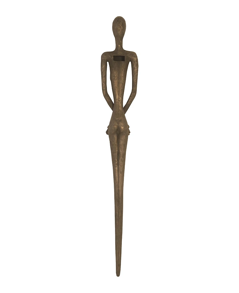 Phillips Collection Lottie Bronze Resin Wall Sculpture
