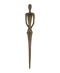 Phillips Collection Lottie Bronze Resin Wall Sculpture