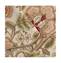 Ellis Curtain Regency Scallop Shaped 3" Rod Pocket Valances for Windows 50" x1 5" Antique