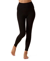 MeMoi Women's Opaque Seamless Blackout Track Leggings