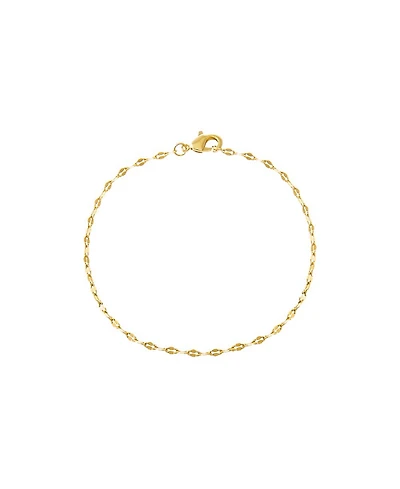 by Adina Eden Shiny Baby Mariner Gold Plated Chain Bracelet