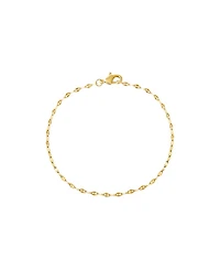 by Adina Eden Shiny Baby Mariner Gold Plated Chain Bracelet