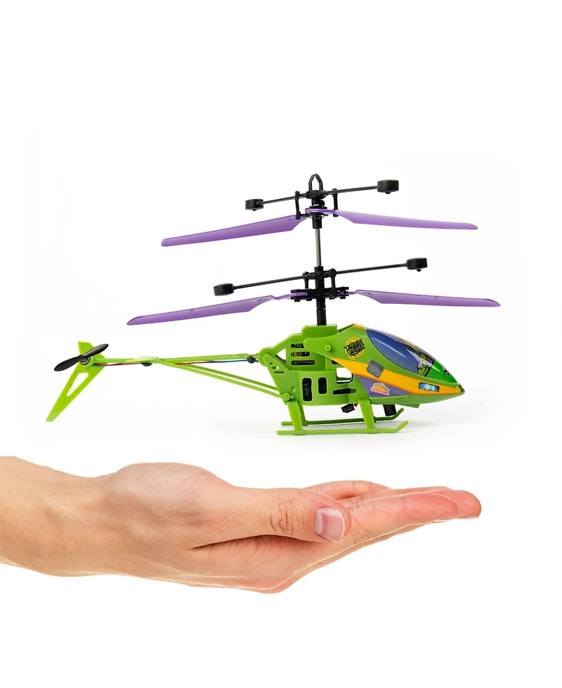 World Tech Toys Teenage Mutant Ninja Turtles Mutant Mayhem Donatello 2CH Ir Helicopter