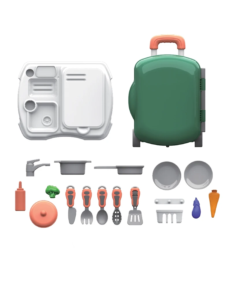 World Tech Toys Garden-Fresh Portable Kitchen Playset