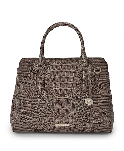 Brahmin Women's Finley Leather Large Satchel Bag