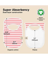 KeaBabies 8-Pack Baby Bibs for Boys, Girls, Pull-on Bibs, Baby Drool Bibs for Baby Boy, Baby Girl, Baby Bib Unisex