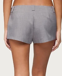 Edikted Women's Bottoms Roshelle Tailored Micro Shorts