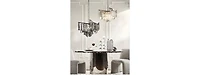Z Gallerie Luxe Spiral Chandelier - Graphite