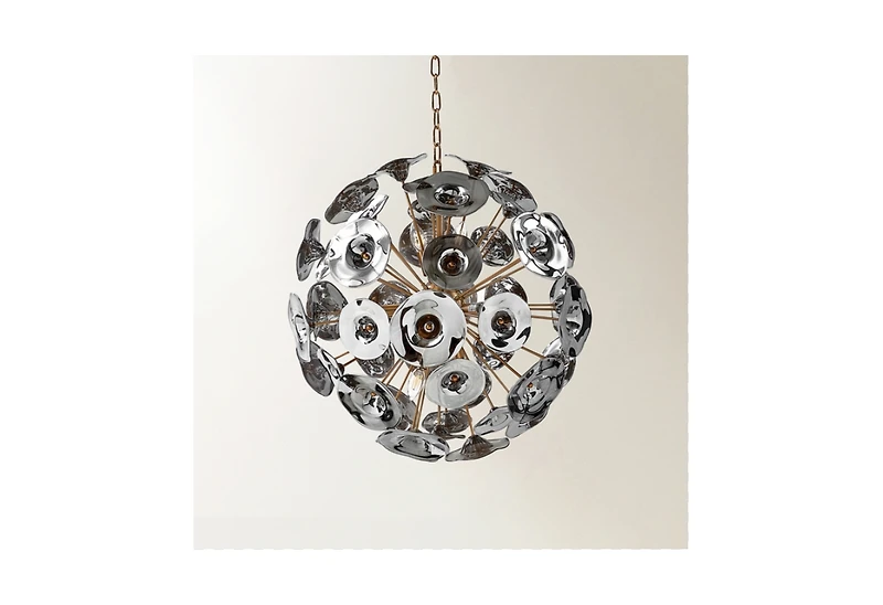 Z Gallerie Tinslee Chandelier - Smoke