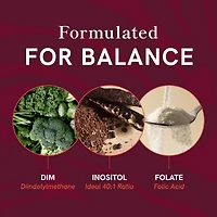 SMNutrition Inositol+Dim+Folate Capsules, 90ct