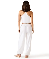 Steve Madden Women's Divinia Relaxed Fit Pull-On Pants