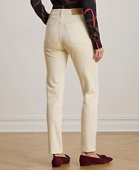 Lauren Ralph Women's High-Rise Skinny Ankle Jeans