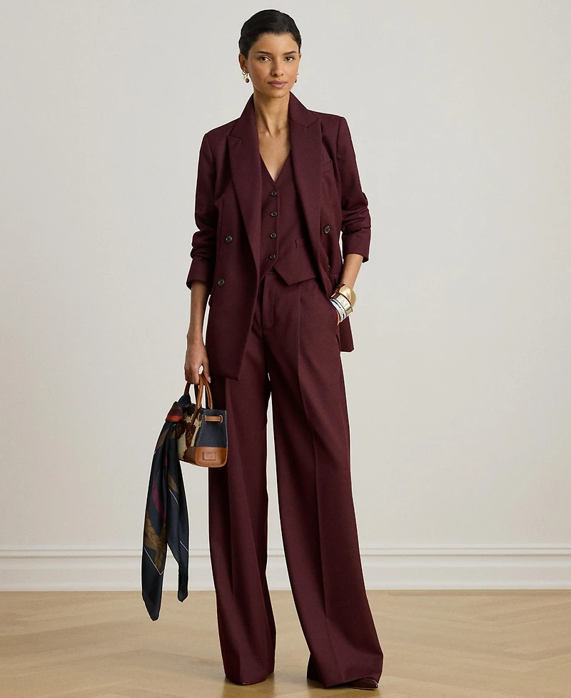 Lauren Ralph Lauren Women's Creased Wide-Leg Pants