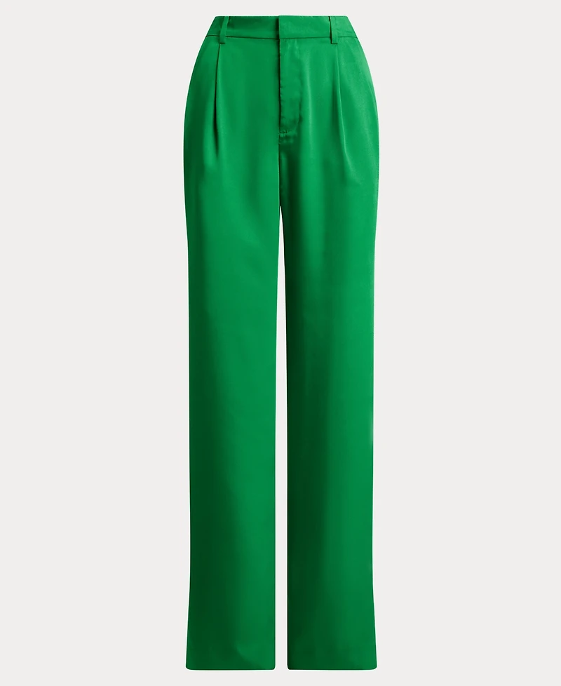 Lauren Ralph Women's Pleated Tapered Pants