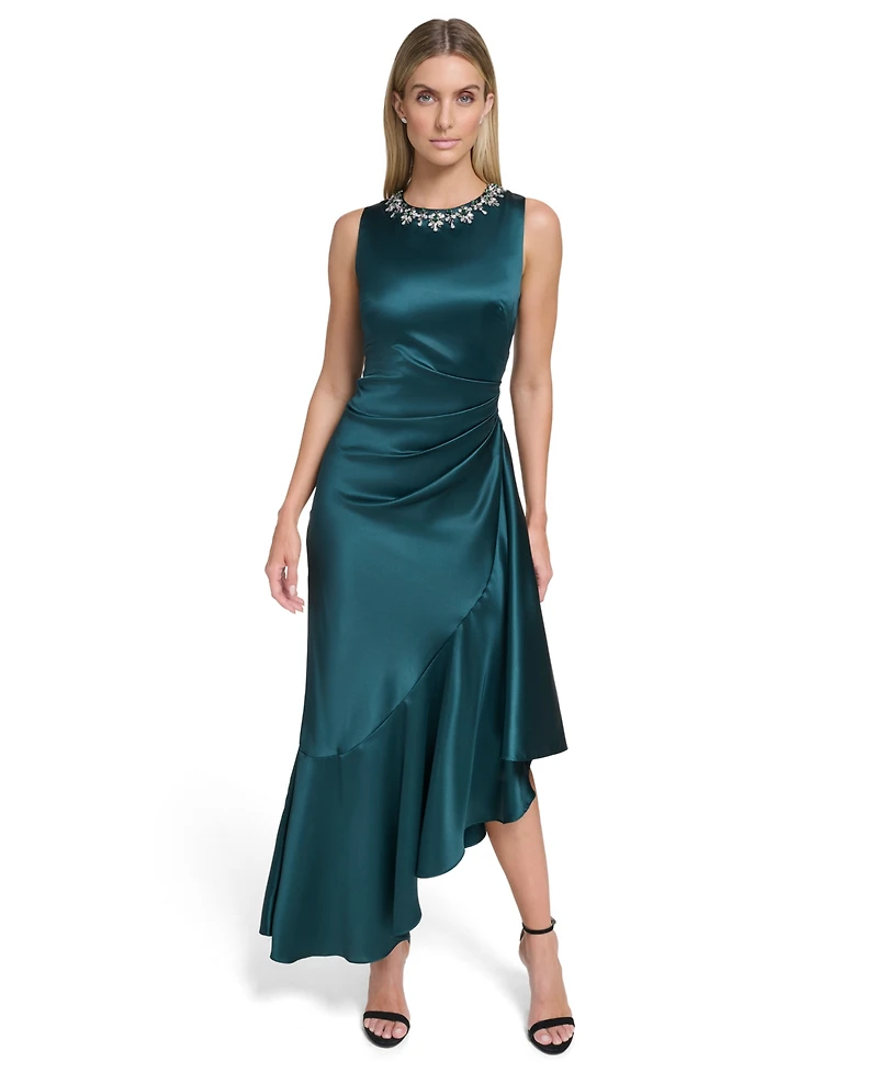 Eliza J Women's Social Crewneck Dress