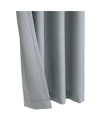 Habitat 100% Polyester Jamie Light Filtering Machine washable Grommet Curtain Panel 52" x 95" Grey