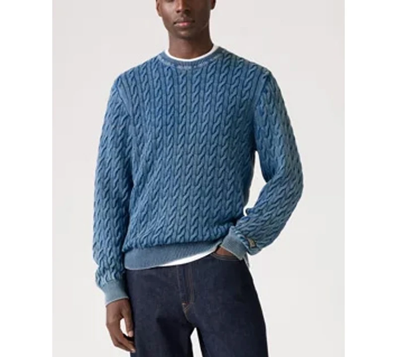 Levi's Men's Crewneck Long-Sleeve Sweater