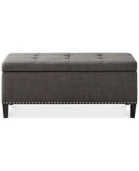 Catarina Fabric Storage Bench