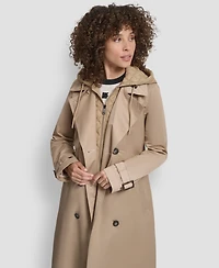 Dkny Women's Double Breasted Trench Coat