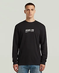 G-Star Raw Men's Regular Fit Long-Sleeve T-Shirt