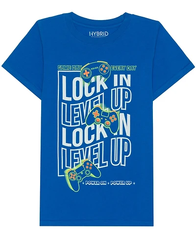 Jem Boys 5-20 Lock Level Up Short-Sleeve T-Shirt