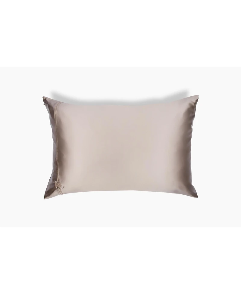 Mismatch 4-Pc. Queen Sheet & Silk Pillowcase Set