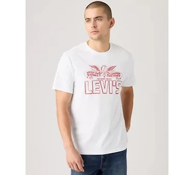 Levi's Men's Classic Short Sleeve Graphic Crewneck T-Shirt