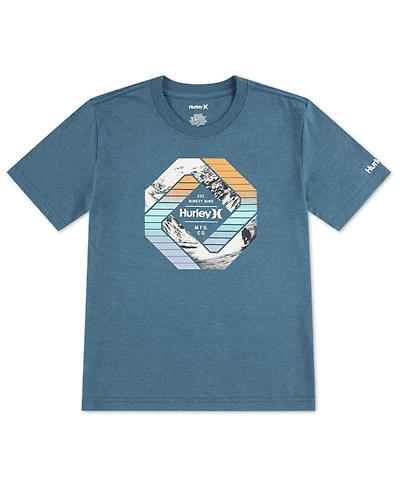 Hurley Boys 8-20 Alpha-Fill Crewneck T-Shirt