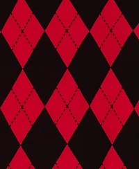 Leveret Dog Cotton Pajama Argyle Black and