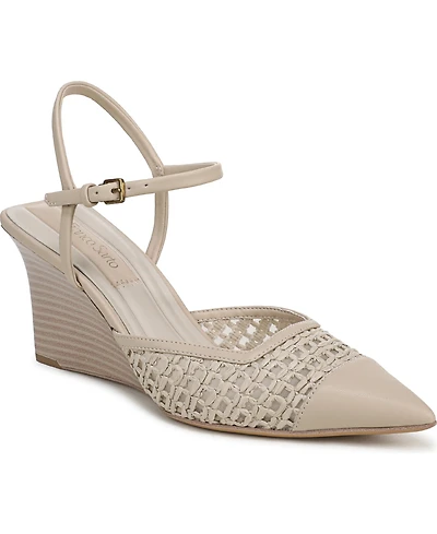 Franco Sarto Women's Cherie Pointed Toe Strappy Pumps