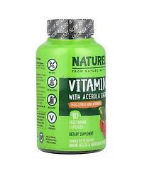 Naturelo Vitamin C With Acerola Cherries Plus Citrus Bioflavonoids