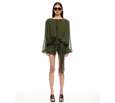 Lioness Women's Elements Back Button Mini Dress