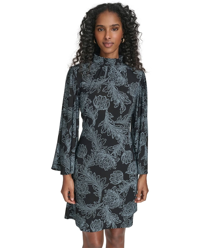 Tommy Hilfiger Women's Printed A-Line Shift Dress